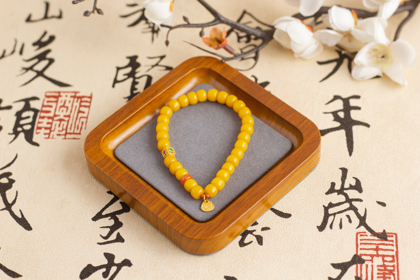 <You's jewelry>Exclusively customized beeswax bracelets