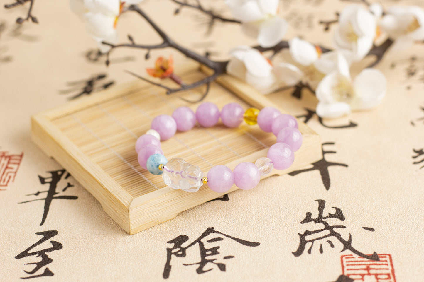 <You's jewelry>Exclusive customized Spodumene  bracelet