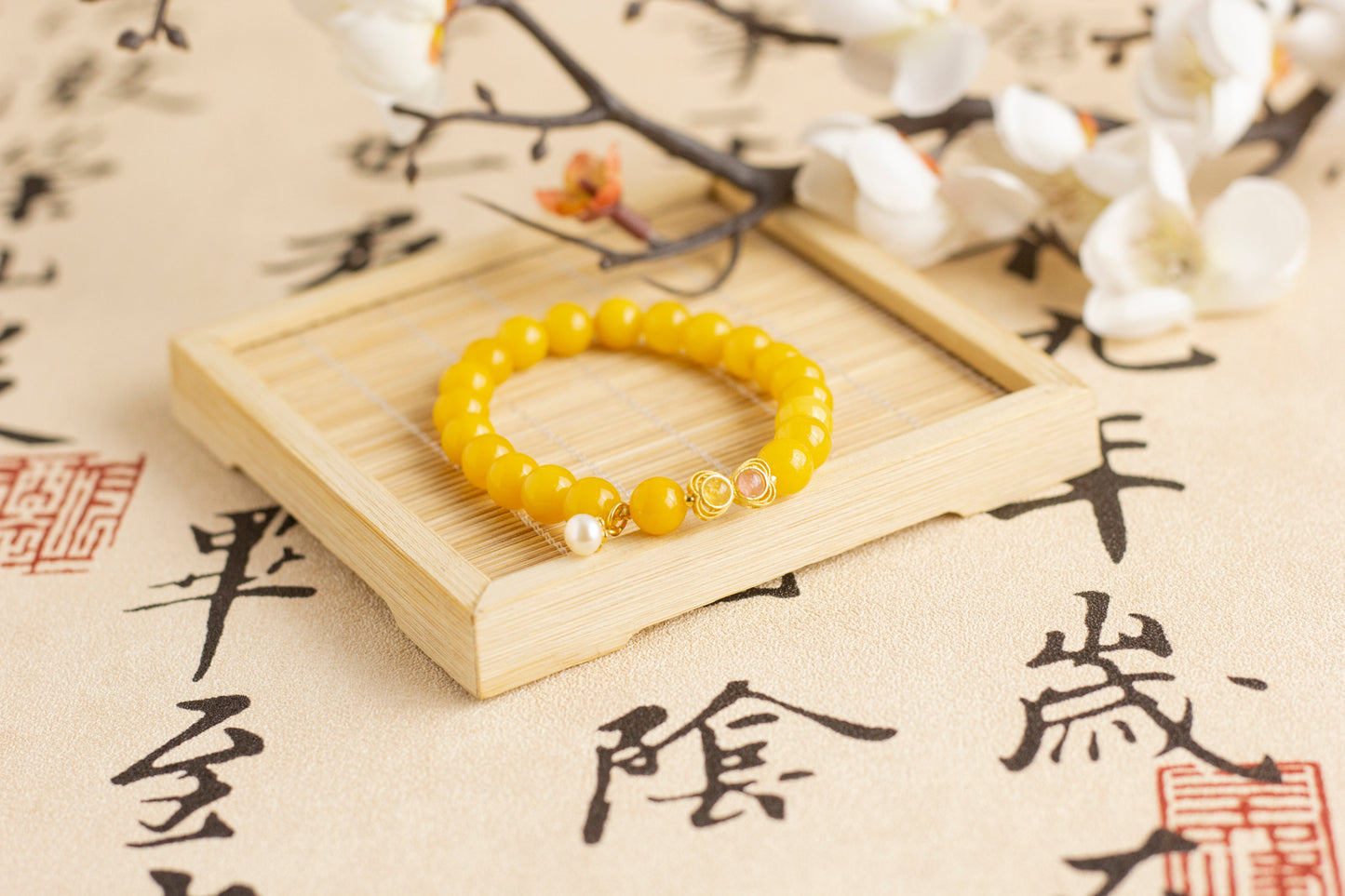 <You's jewelry>Exclusively customized beeswax bracelets