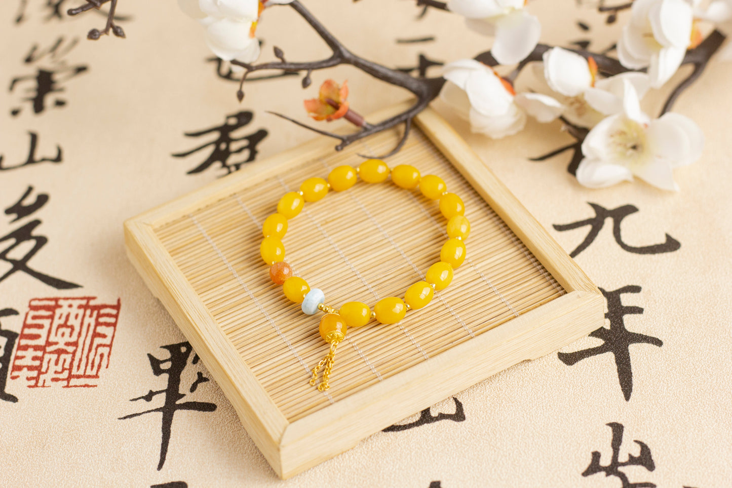 <You's jewelry>Exclusively customized beeswax bracelets