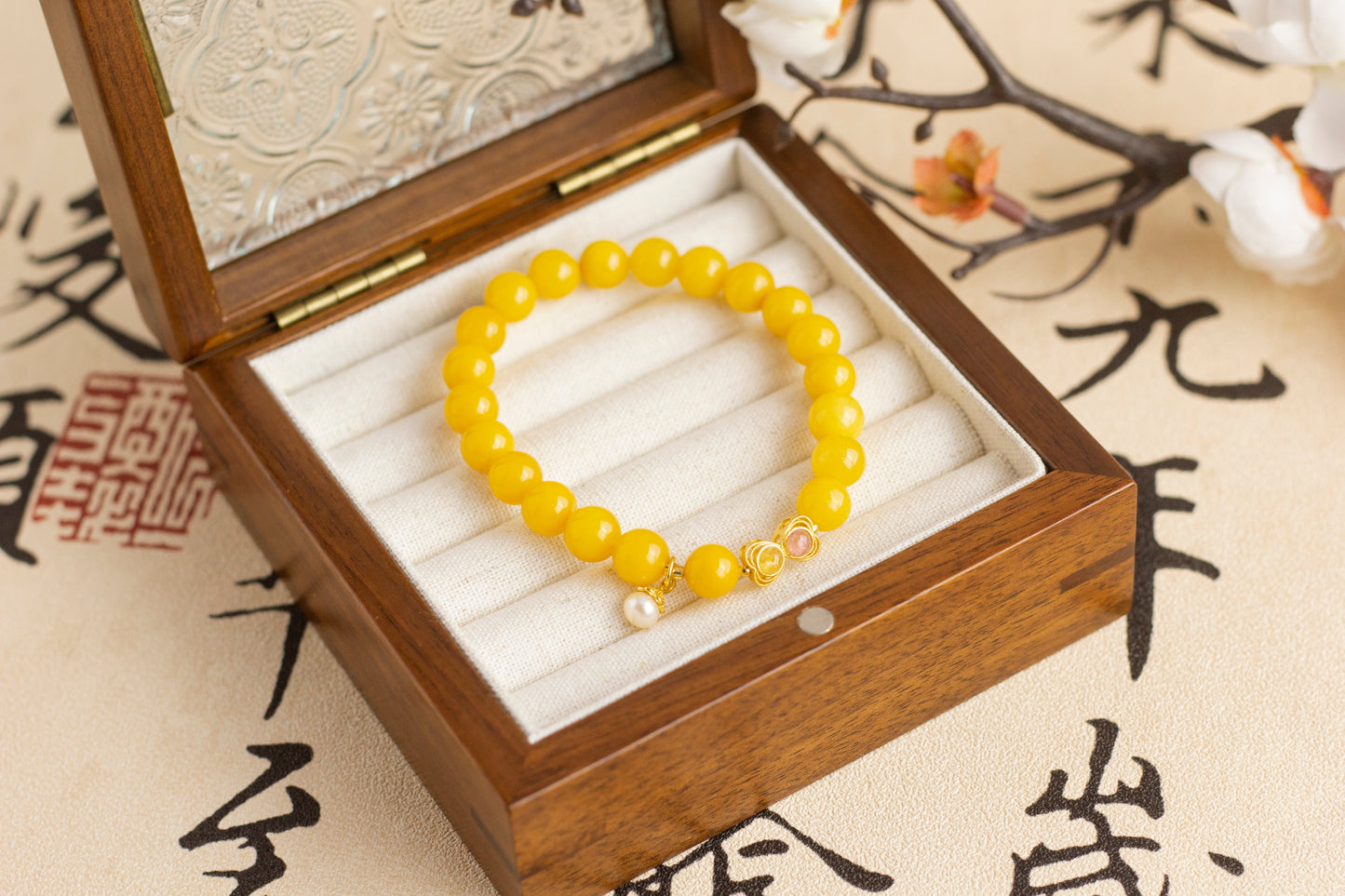 <You's jewelry>Exclusively customized beeswax bracelets