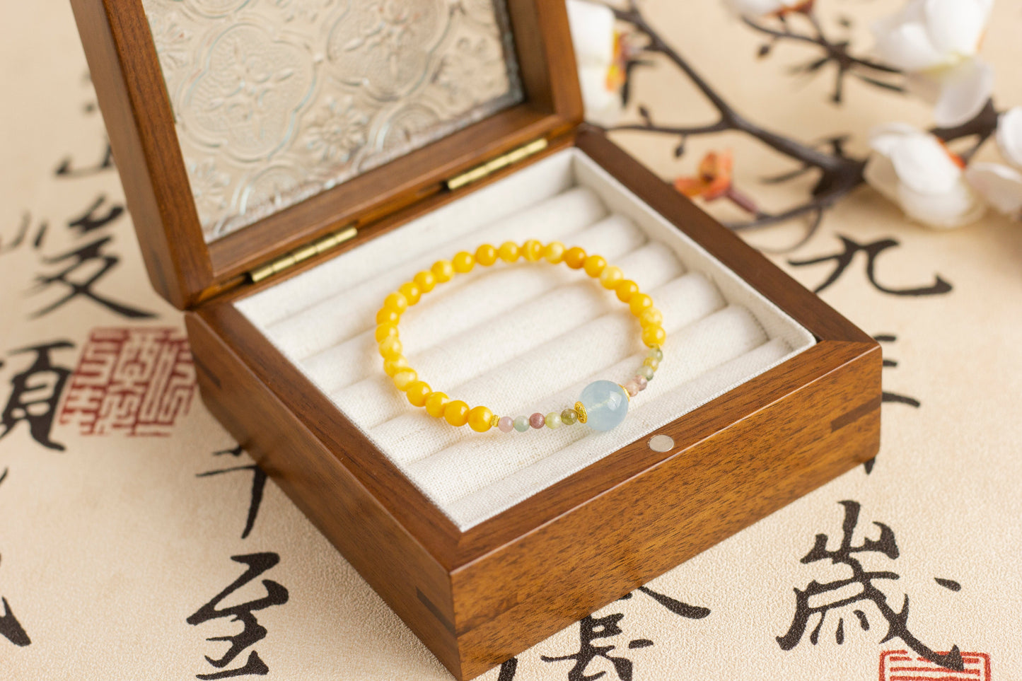 <You's jewelry>Exclusively customized beeswax bracelets