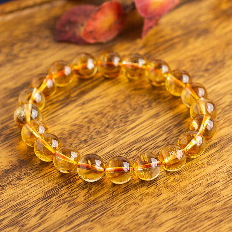 <You's jewelry>Exclusive customized yellow pagoda crystal bracelet（10+）