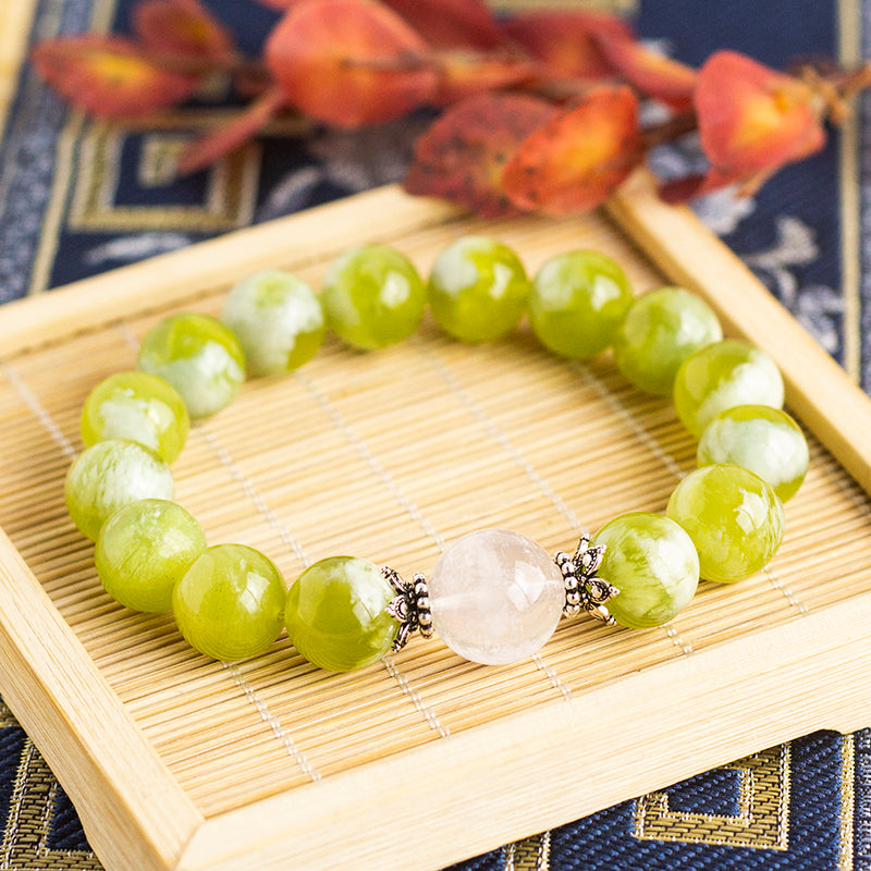 <You's jewelry>Exclusively customized green milk cap bracelets（12+）