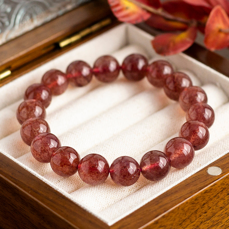 <You's jewelry>Exclusive customized strawberry crystal bracelet（10+）