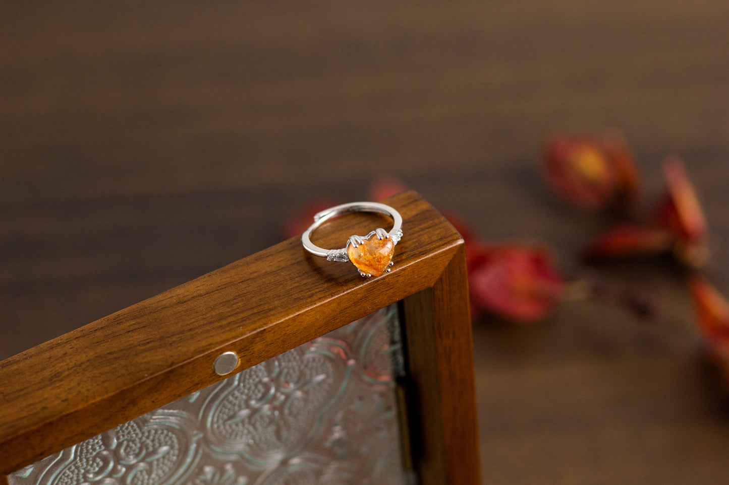 <You's jewelry>Exclusive customized sunstone ring