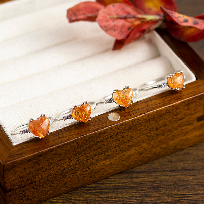 <You's jewelry>Exclusive customized sunstone ring