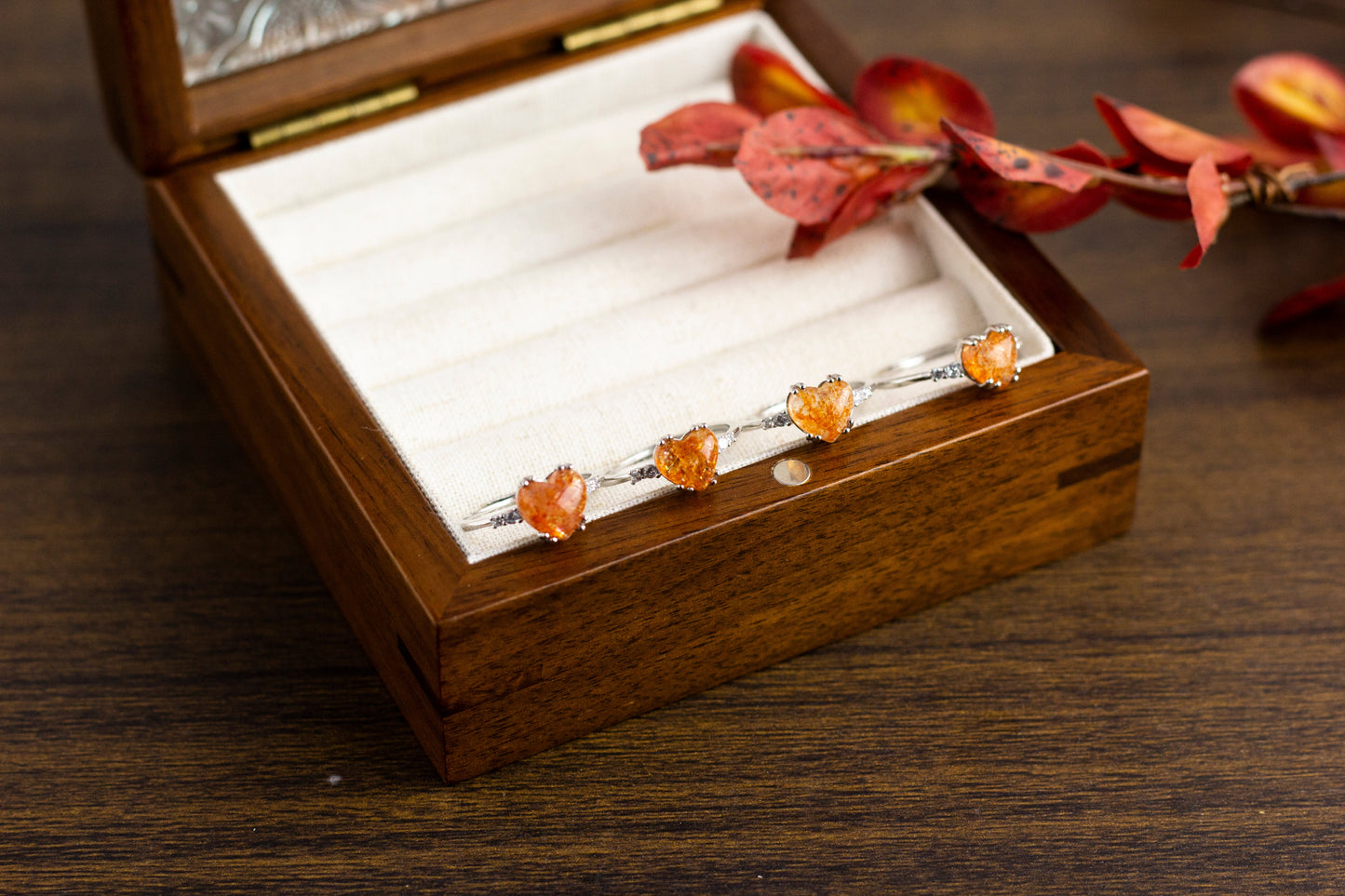 <You's jewelry>Exclusive customized sunstone ring