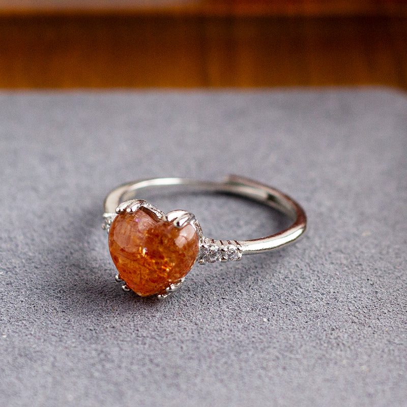 <You's jewelry>Exclusive customized sunstone ring