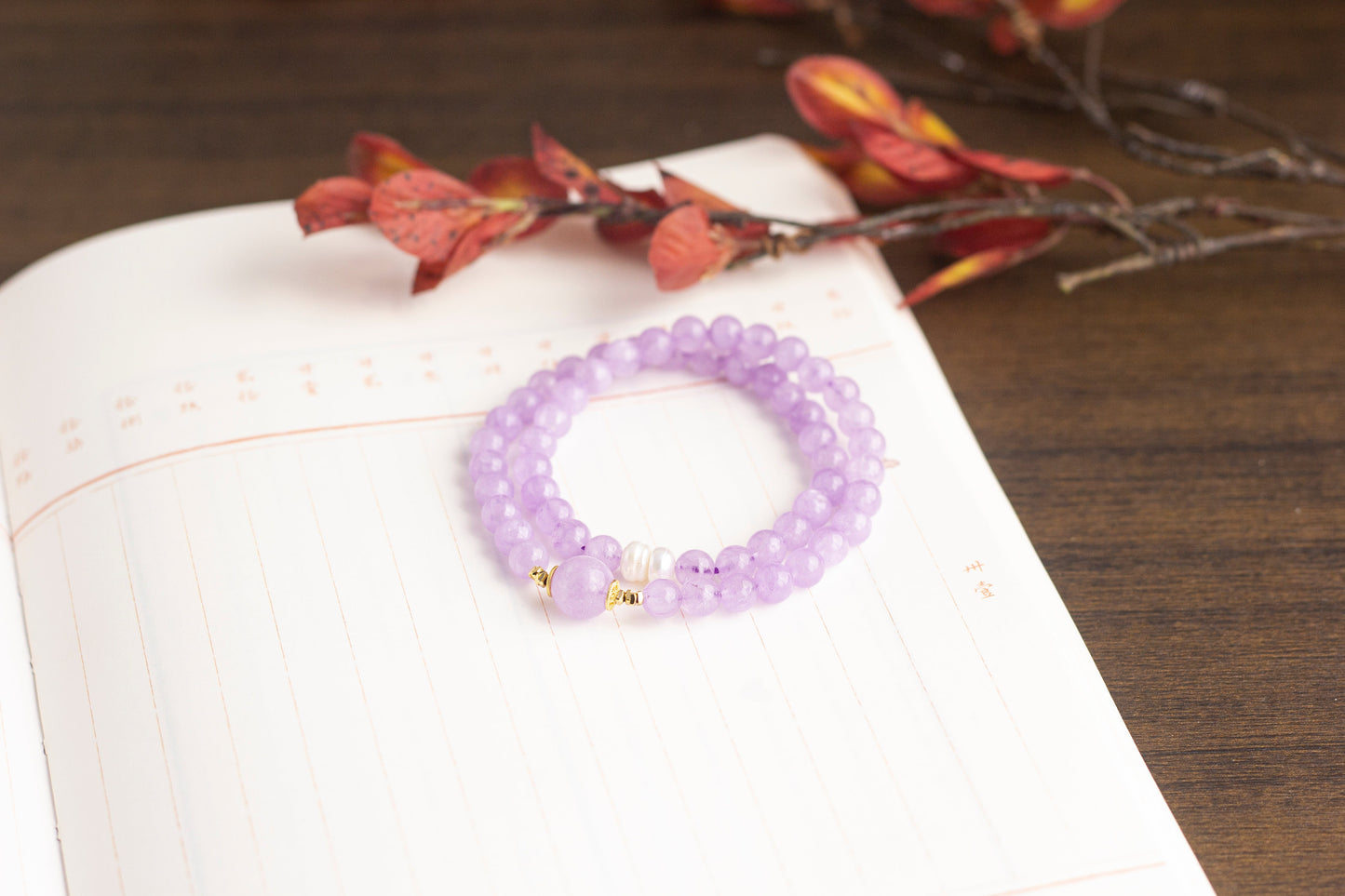 <You's jewelry>Exclusive customized lavender amethyst bracelet（6+）