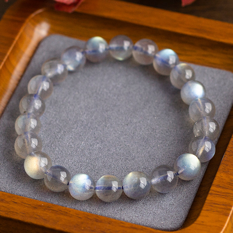 <You's jewelry>Exclusive customized gray moonlight bracelet（8+）