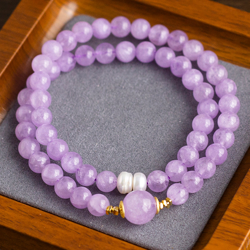 <You's jewelry>Exclusive customized lavender amethyst bracelet（6+）