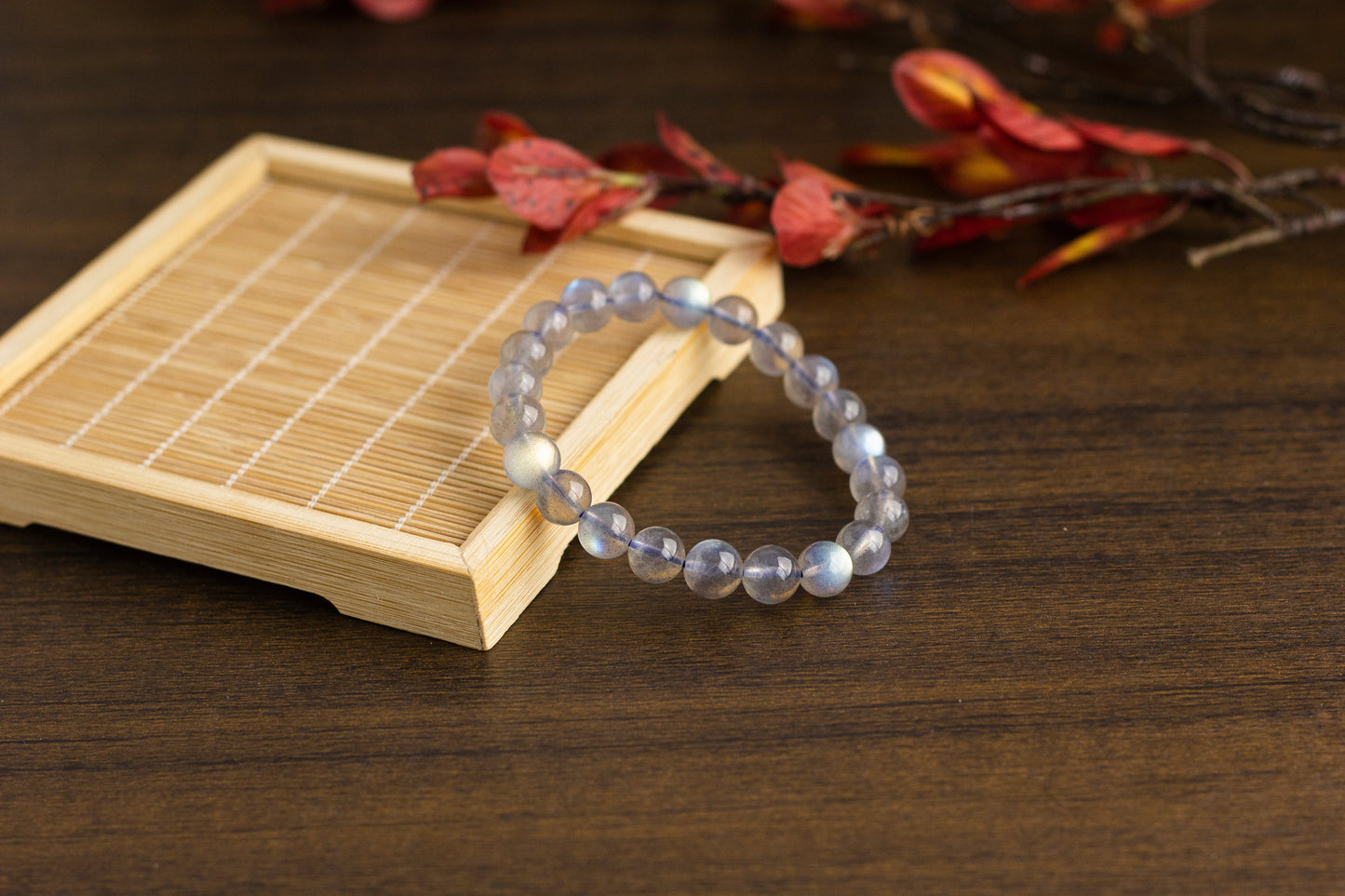 <You's jewelry>Exclusive customized gray moonlight bracelet（8+）