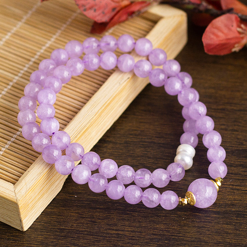 <You's jewelry>Exclusive customized lavender amethyst bracelet（6+）