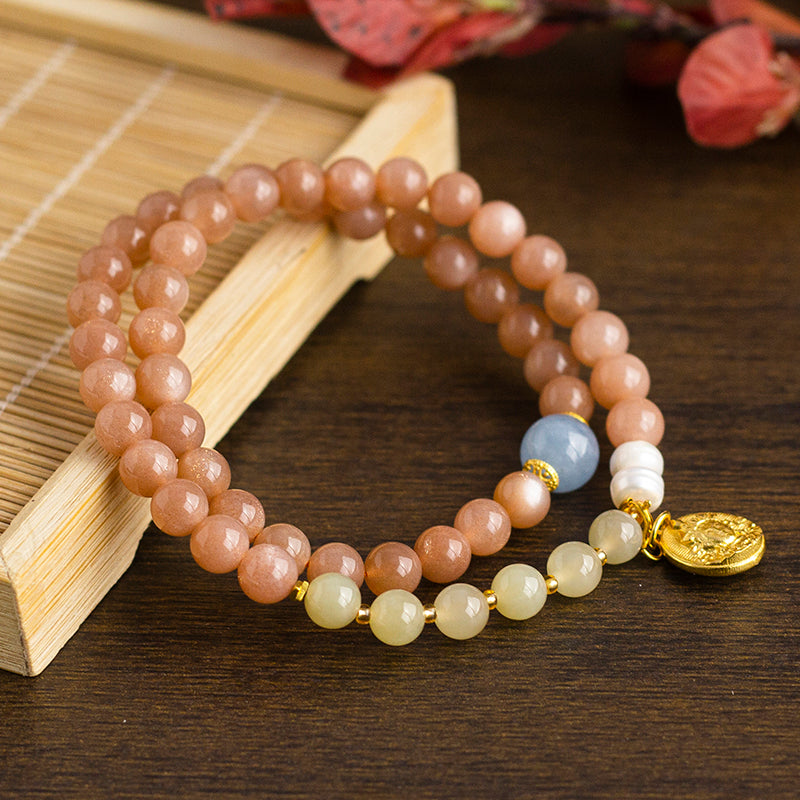 <You's jewelry>Exclusive customized sunstone bracelet