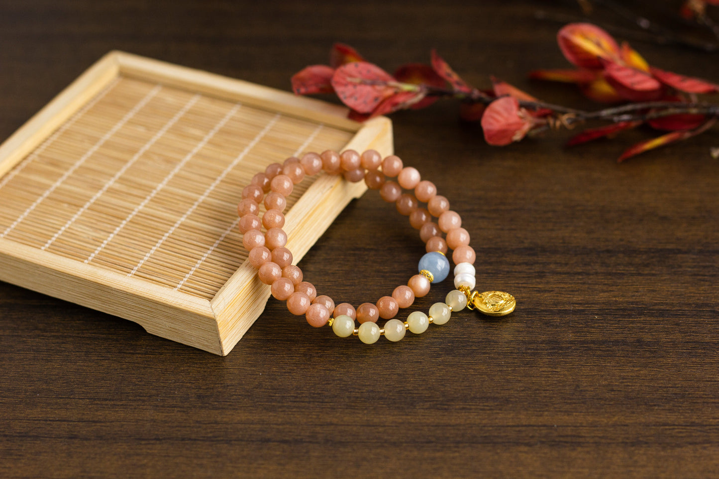 <You's jewelry>Exclusive customized sunstone bracelet