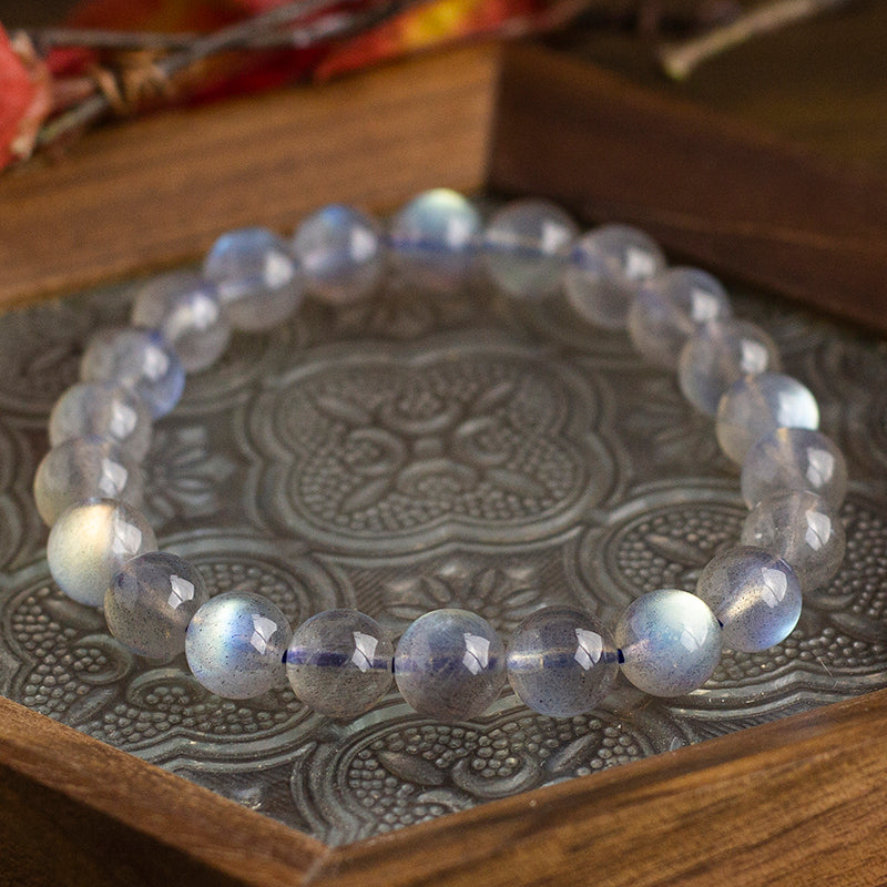 <You's jewelry>Exclusive customized gray moonlight bracelet（8+）