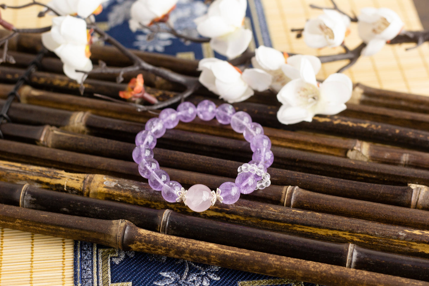 <You's jewelry>Exclusive customized lavender amethyst bracelet（10+）