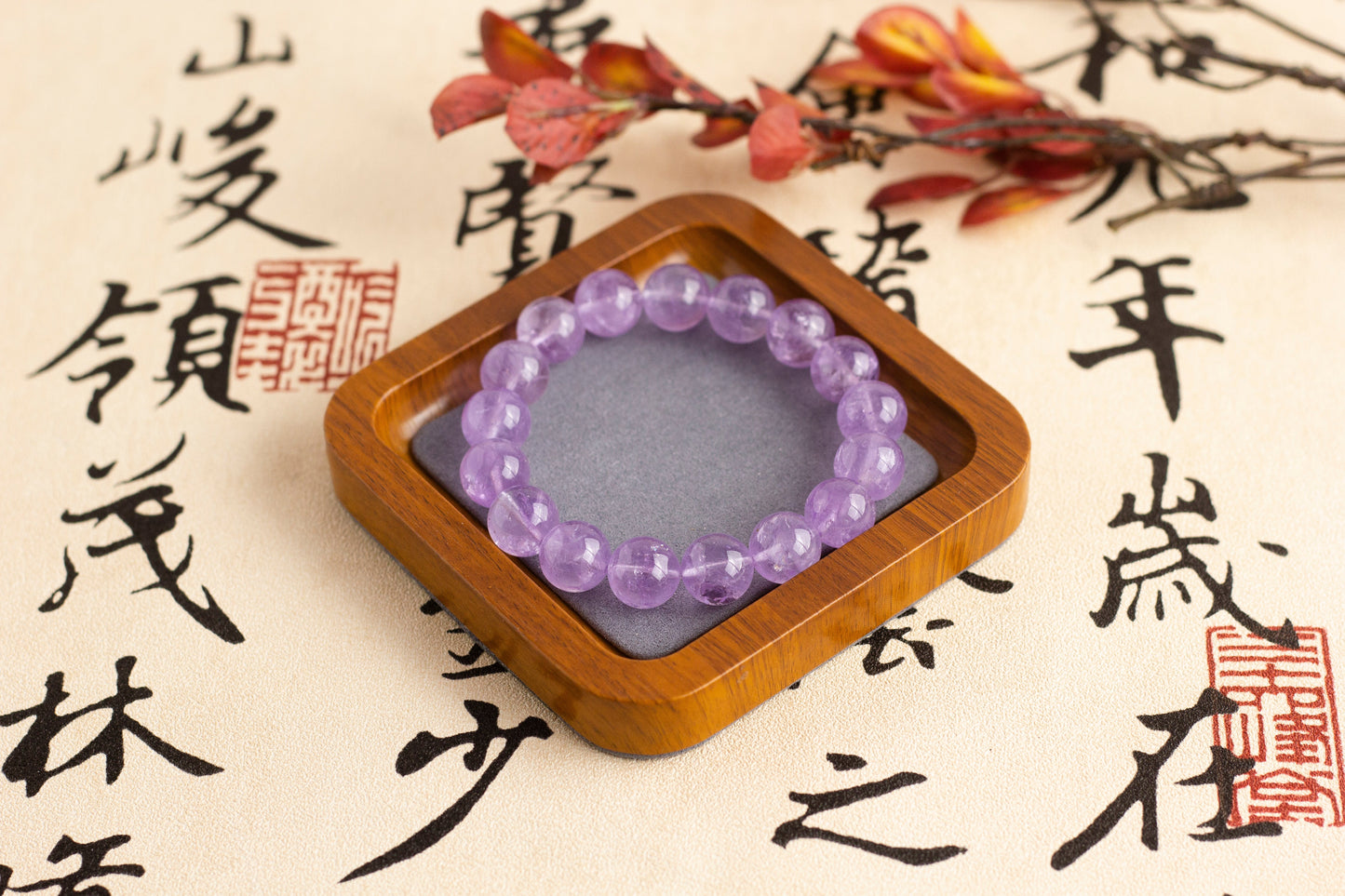 <You's jewelry>Exclusive customized lavender amethyst bracelet（12+）