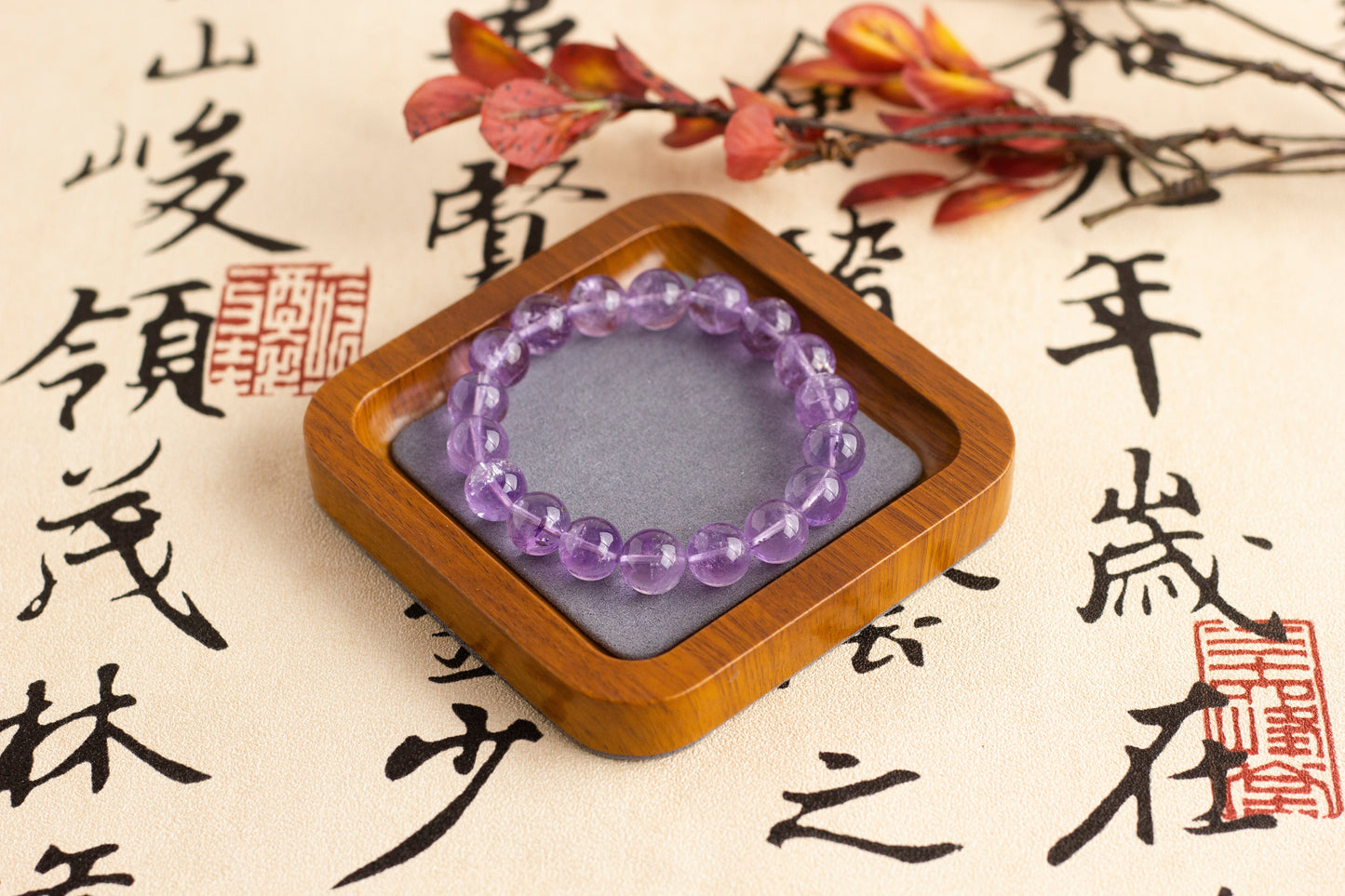 <You's jewelry>Exclusive customized lavender amethyst bracelet（11+）