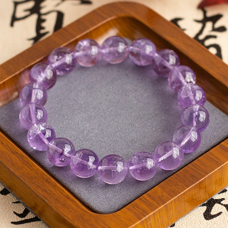 <You's jewelry>Exclusive customized lavender amethyst bracelet（11+）