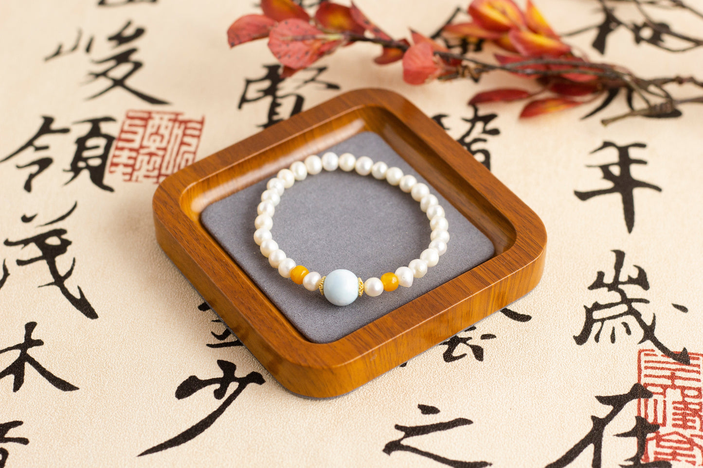 <You's jewelry>Exclusive customized pearl bracelet（5+）