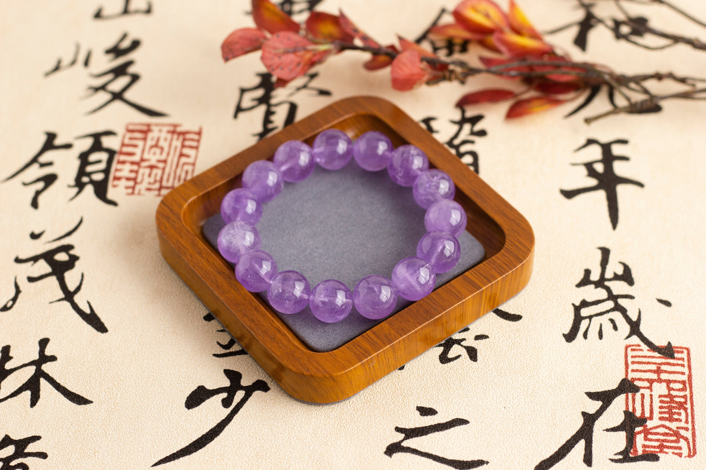 <You's jewelry>Exclusive customized lavender amethyst bracelet（14+）