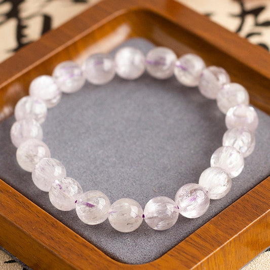 <You's jewelry>Exclusive custom brushed Kunzite bracelet（9+）