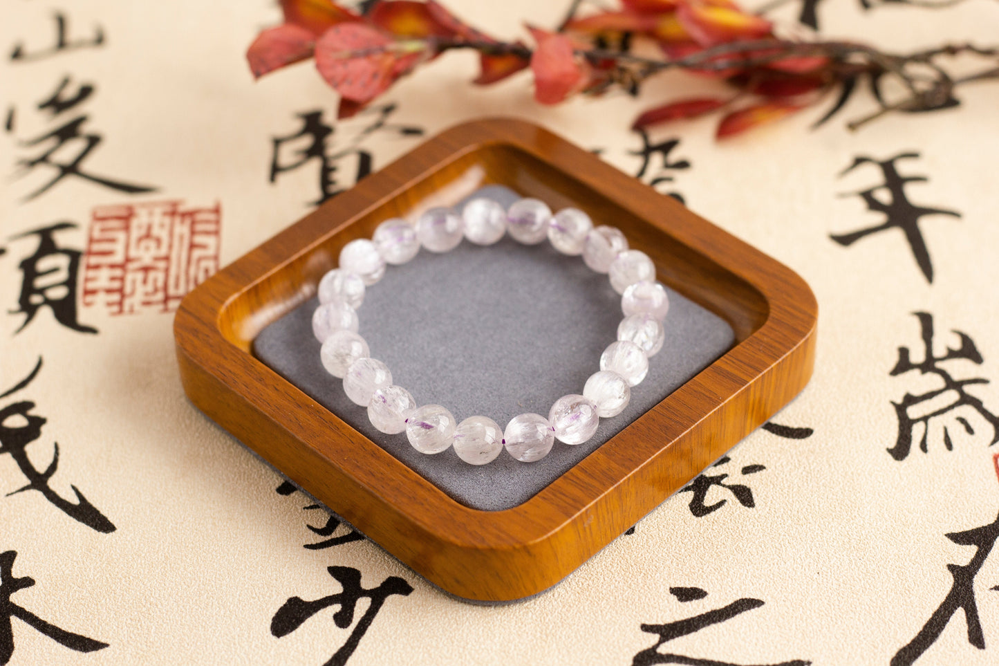 <You's jewelry>Exclusive custom brushed Kunzite bracelet（9+）