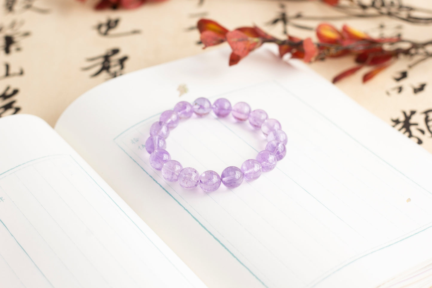 <You's jewelry>Exclusive customized lavender amethyst bracelet（11+）