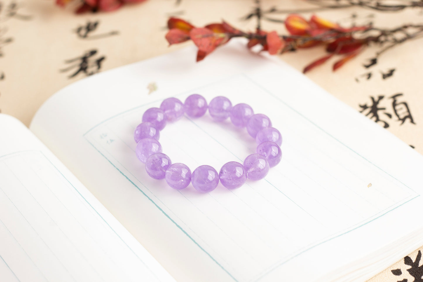 <You's jewelry>Exclusive customized lavender amethyst bracelet（14+）