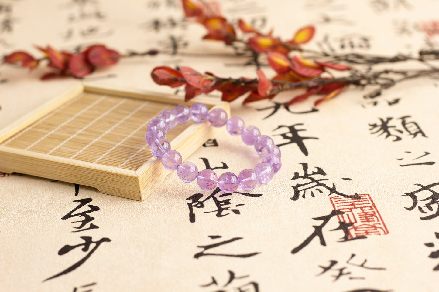 <You's jewelry>Exclusive customized lavender amethyst bracelet（11+）