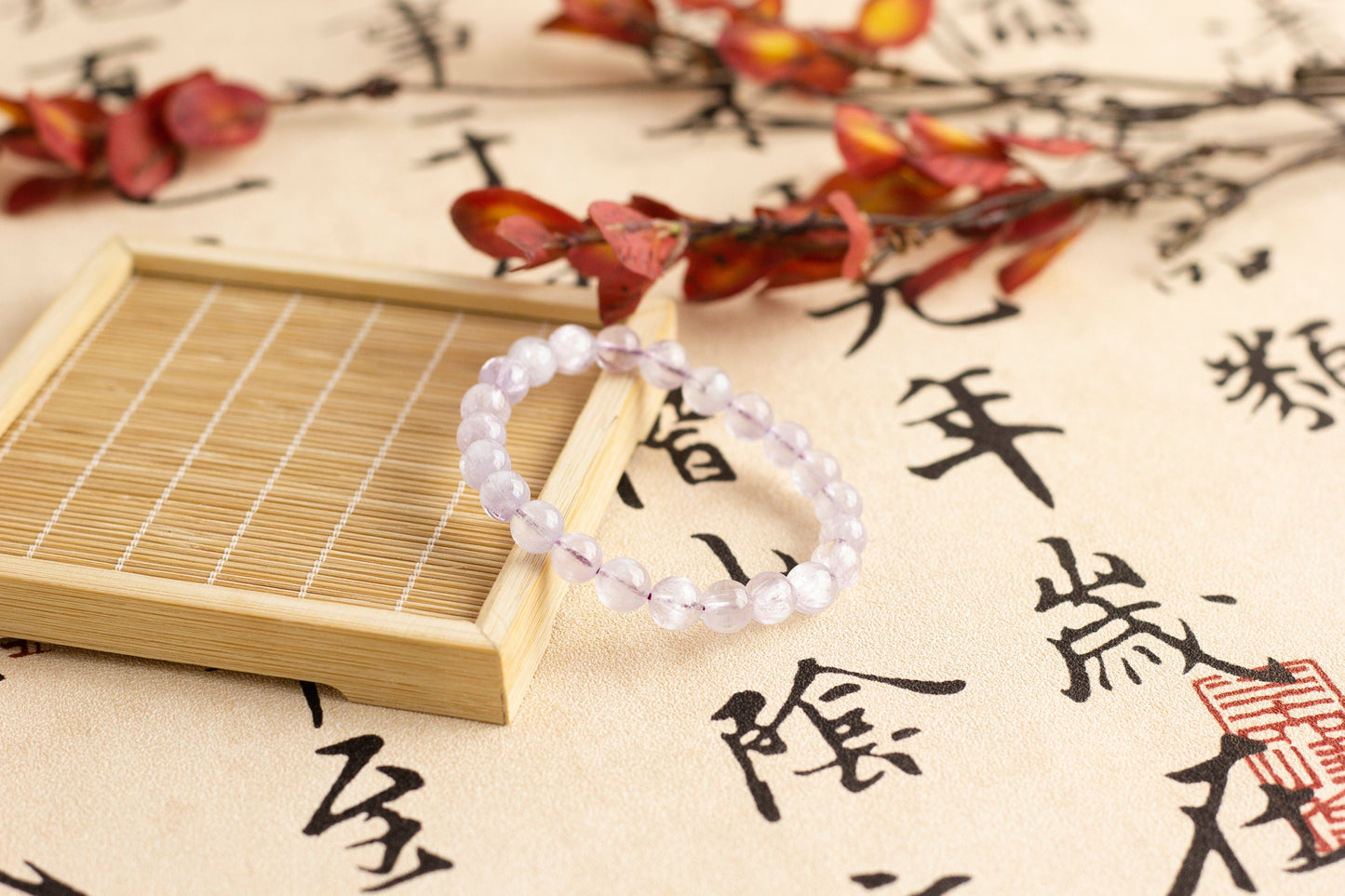 <You's jewelry>Exclusive custom brushed Kunzite bracelet（8+）