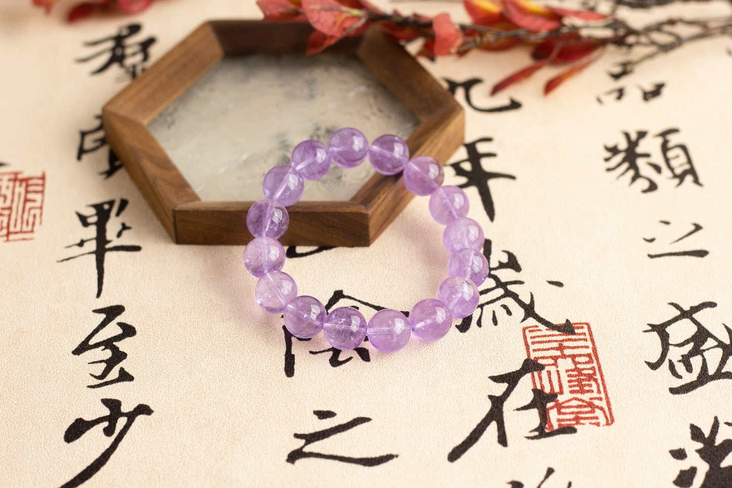 <You's jewelry>Exclusive customized lavender amethyst bracelet（13+）