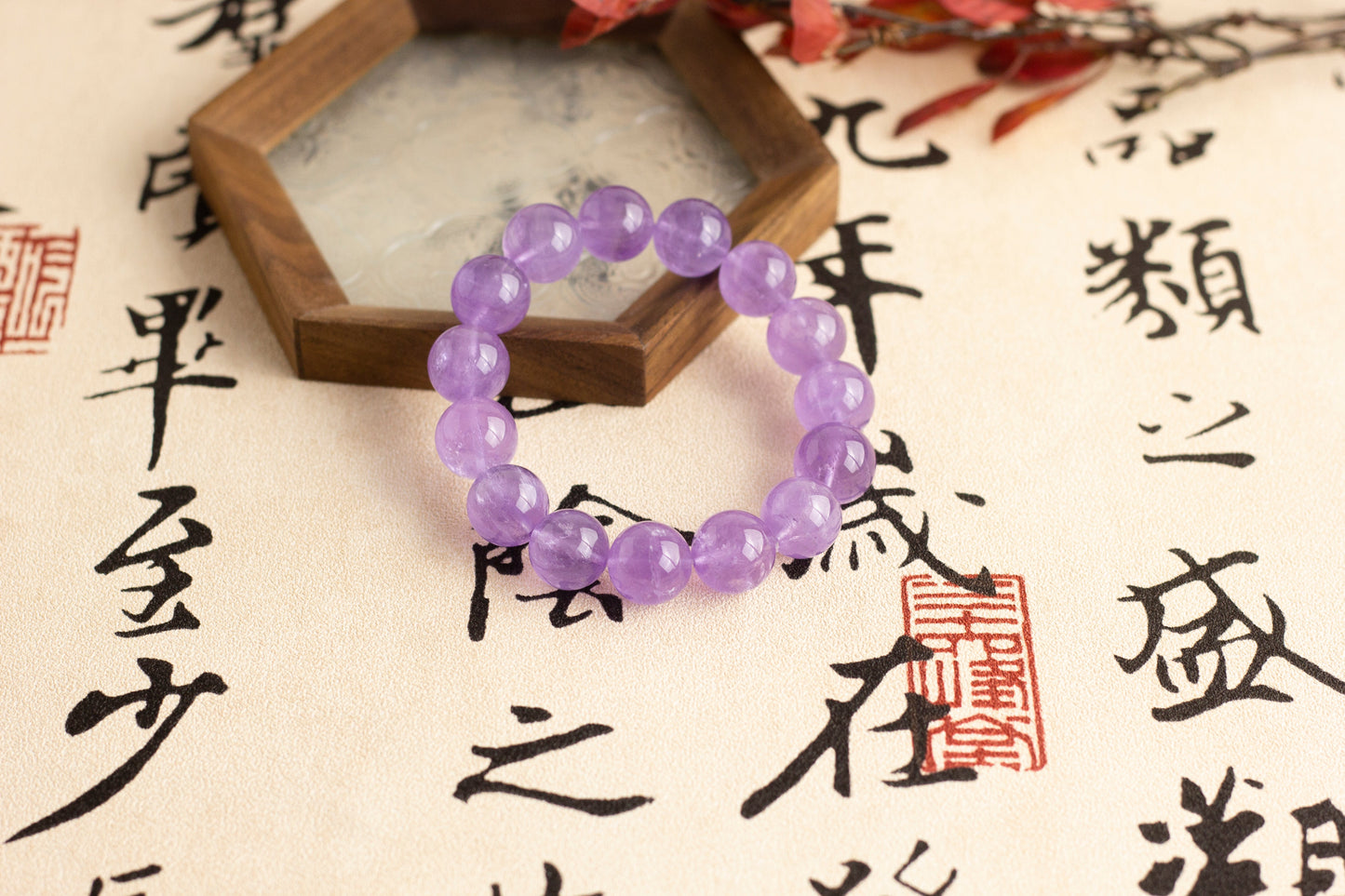 <You's jewelry>Exclusive customized lavender amethyst bracelet（14+）