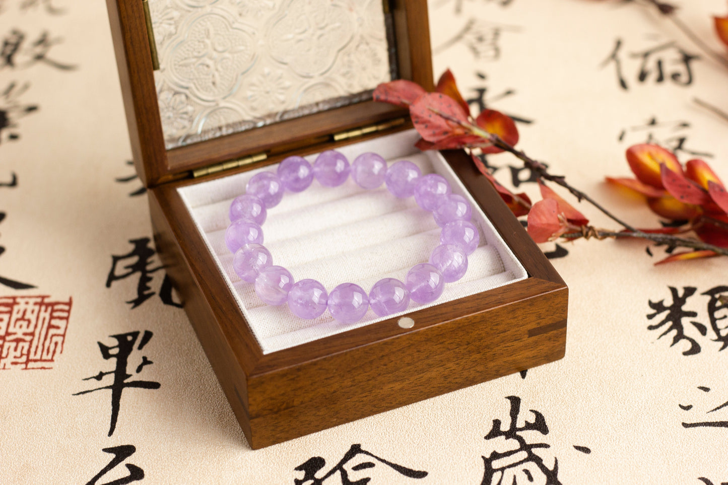 <You's jewelry>Exclusive customized lavender amethyst bracelet（12+）