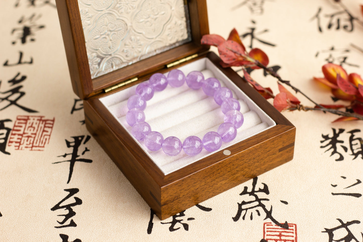 <You's jewelry>Exclusive customized lavender amethyst bracelet（13+）