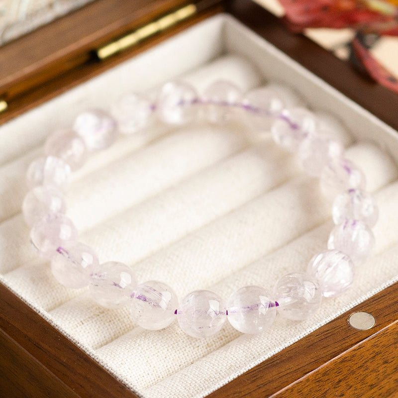 <You's jewelry>Exclusive custom brushed Kunzite bracelet（9+）