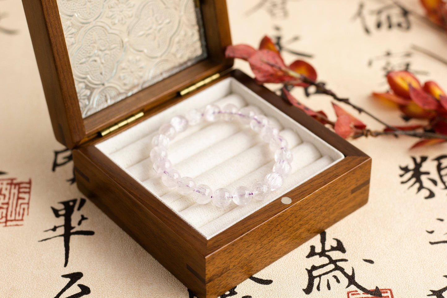 <You's jewelry>Exclusive custom brushed Kunzite bracelet（9+）