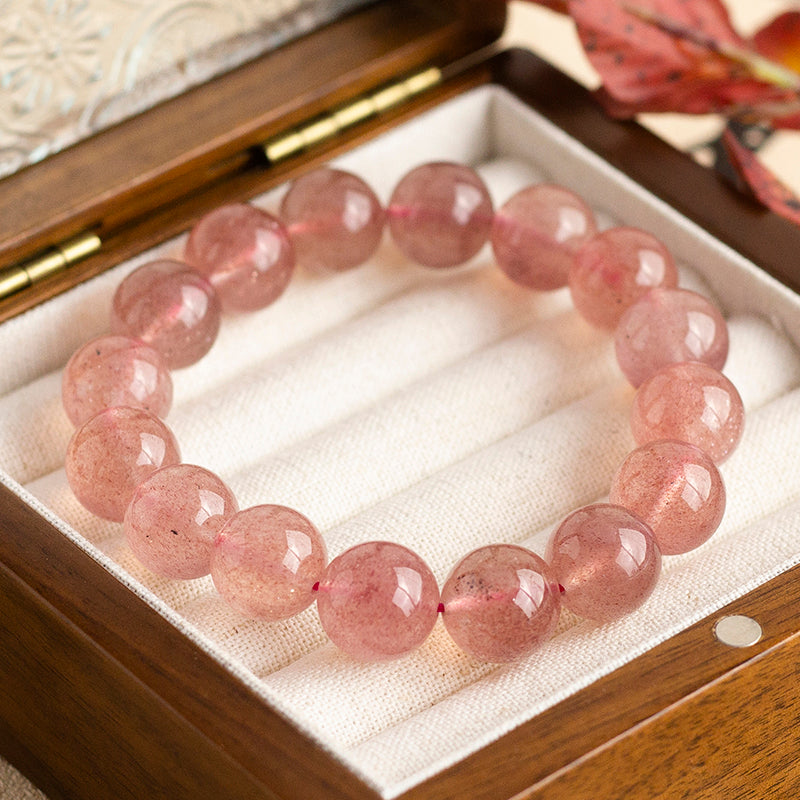 <You's jewelry>Exclusive customized strawberry crystal bracelet（12+）