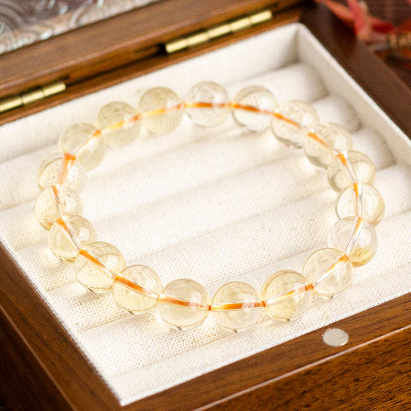 <You's jewelry>Exclusive customized citrine bracelet（10+）