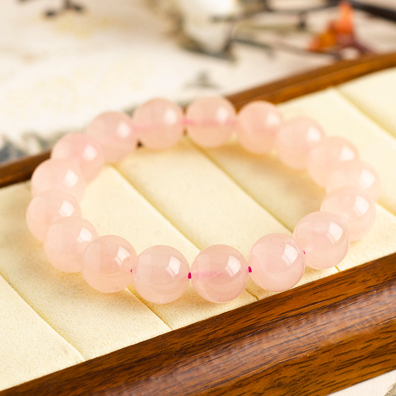 <You's jewelry>Exclusive customized Rose Quartz bracelet(12+)