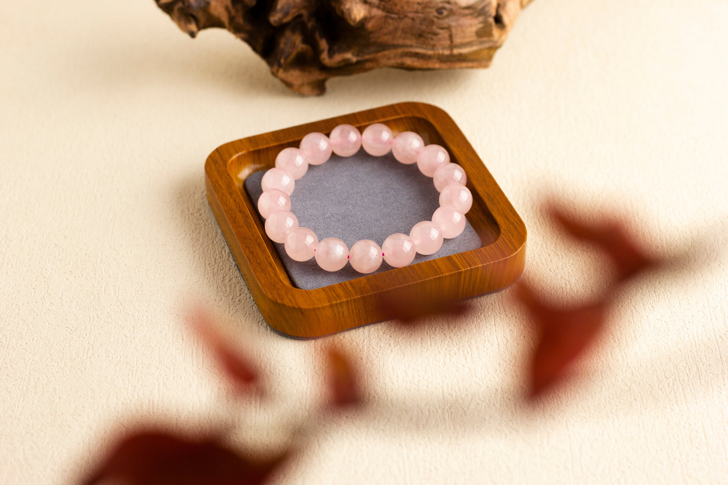 <You's jewelry>Exclusive customized Rose Quartz bracelet(12+)