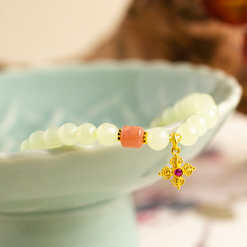 <You's jewelry>Exclusive customized Nephrite bracelet