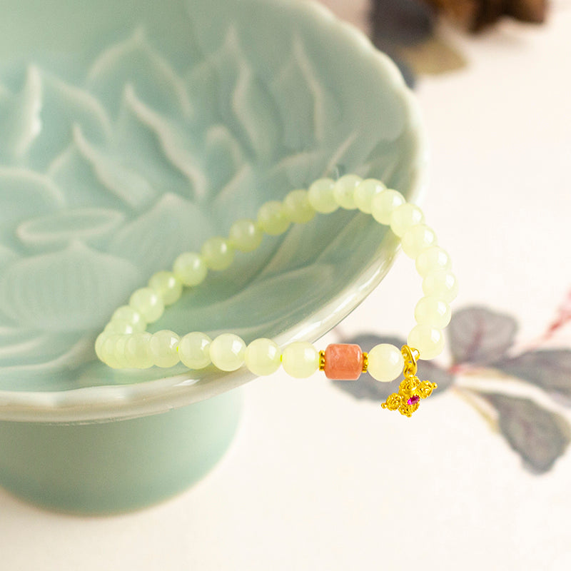 <You's jewelry>Exclusive customized Nephrite bracelet