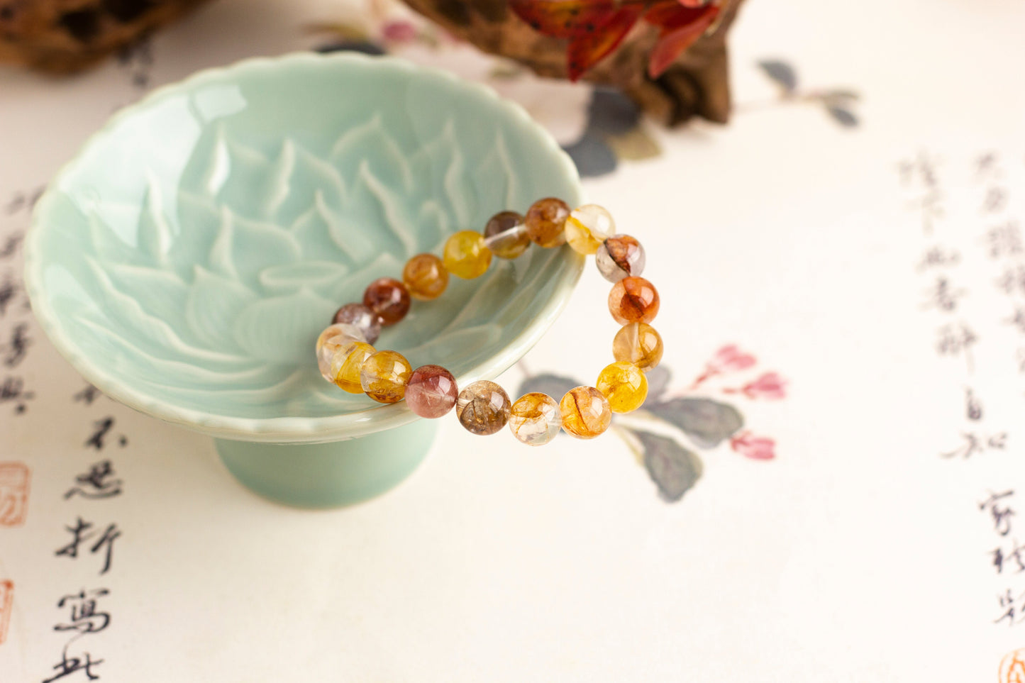 <You's jewelry>Exclusively customized koi plastic flower bracelets（10+）