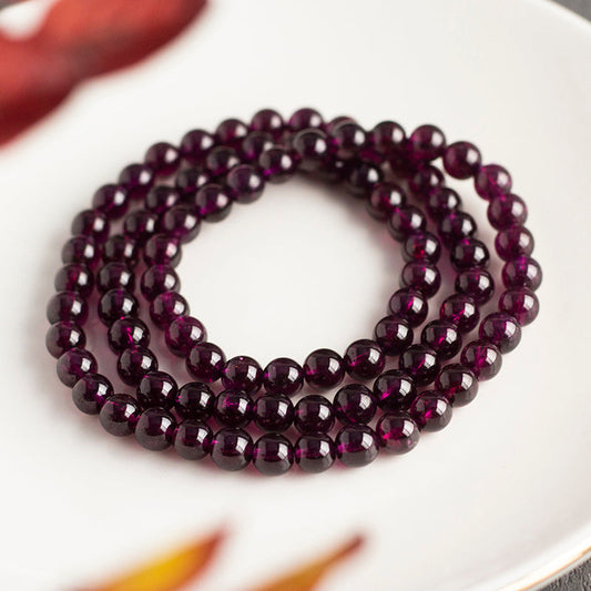 <You's jewelry>Exclusively customized purple tooth black multi-circle bracelet (6+)