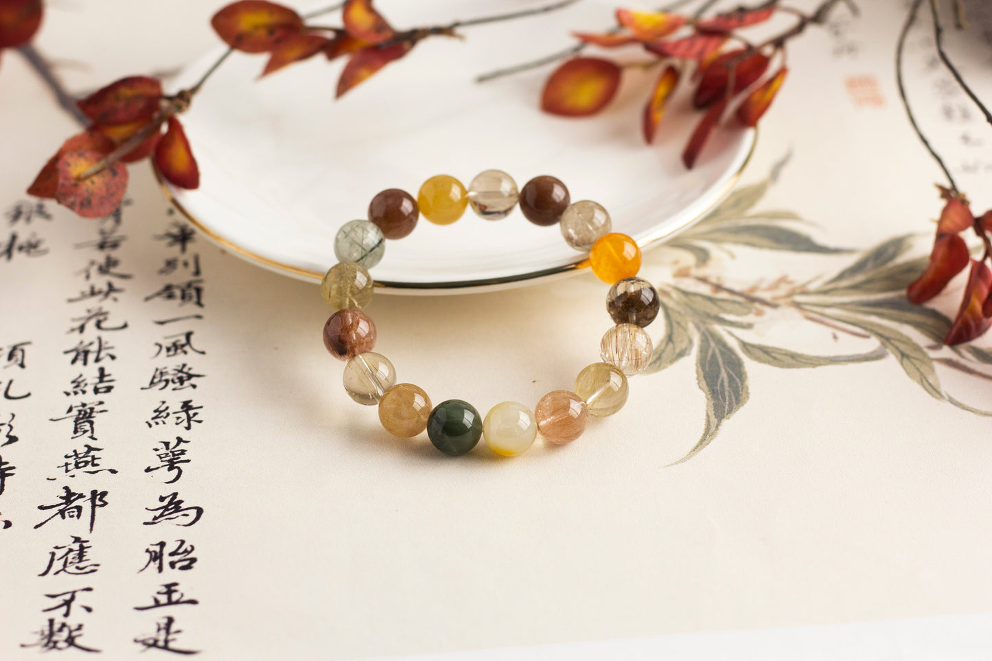 <You's jewelry>Exclusively customized Fu Lu Shou bracelet (12+)