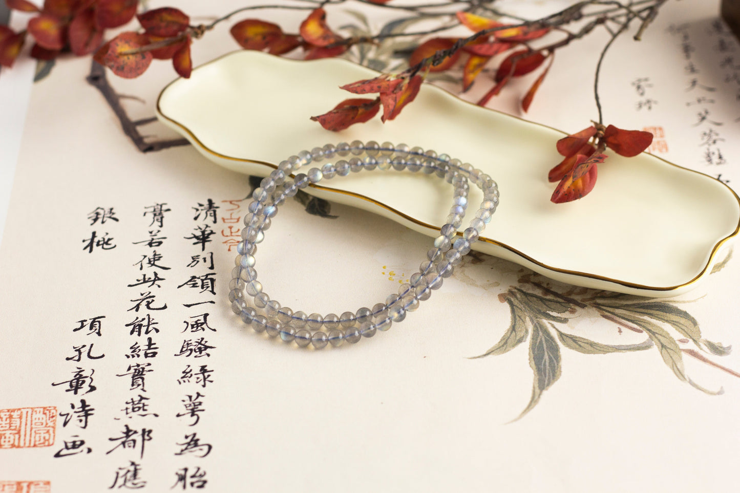 <You's jewelry>Exclusive customized moonstone bracelet (6+)