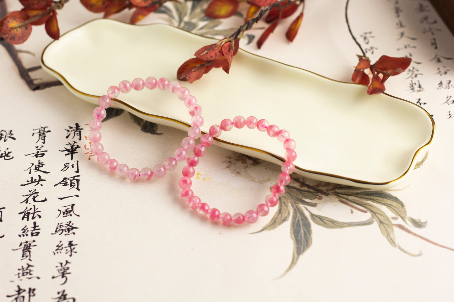 <You's jewelry>Exclusively customized Sakura Rain Bracelet (7+)